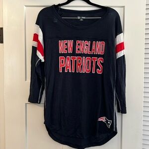 New England Patriots 3/4 Women’s Shirt, Size L